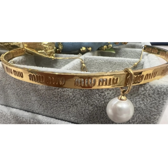 RARE MIU MIU Chocker Necklace - Picture 7 of 12